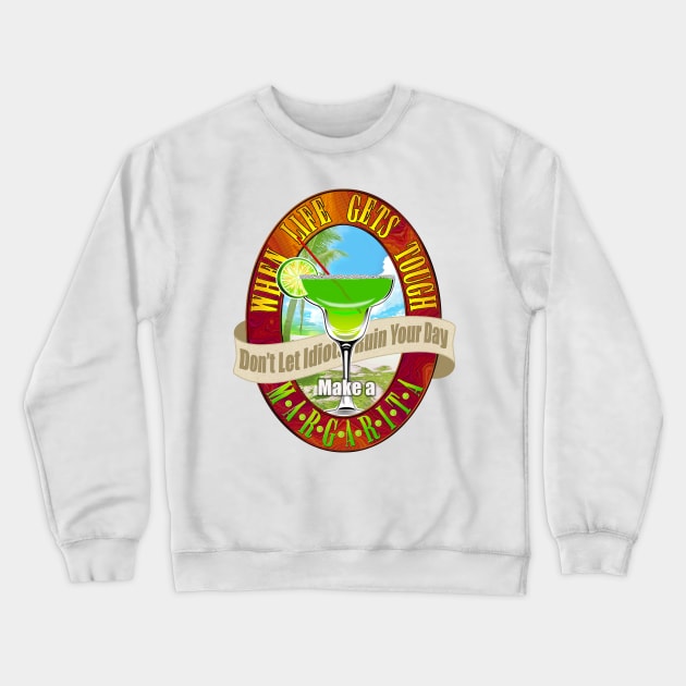 Margarita Crewneck Sweatshirt by the Mad Artist